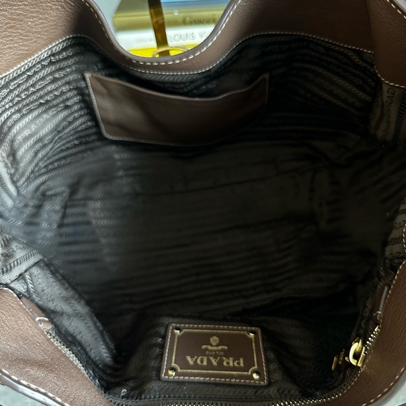 Prada Vitello Daino Leather Handbag - Picture 10 of 12